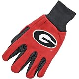 Georgia Bulldogs Two-Tone Utility Gloves
