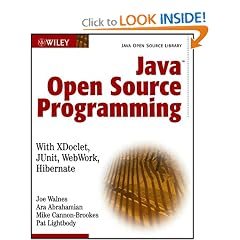 Java Open Source Programming: with XDoclet, JUnit, WebWork, Hibernate