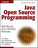 Java Open Source Programming: with XDoclet, JUnit, WebWork, Hibernate