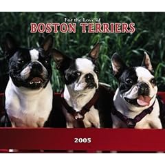 Boston Terriers, For The Love Of  Deluxe 2005 Calendar