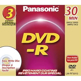 8CM Write-once DVD-R for Camcorders by Panasonic