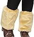 Simplicity Teenage Girl's Soft Stretchy Lightweight Furry Leg Warmers