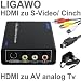 Ligawo � HDMI zu Composite/ S-Video AV Konverter