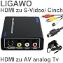 Ligawo � HDMI zu Composite/ S-Video AV Konverter von Ligawo �