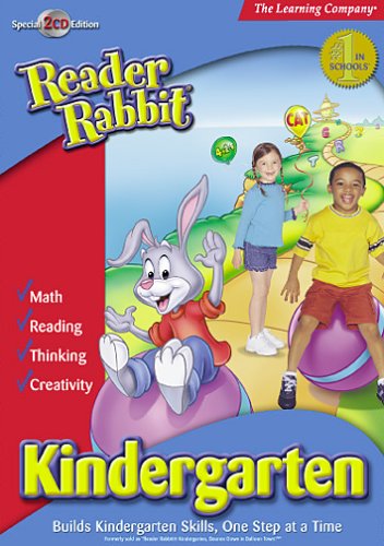 Childrens Toyshop  Software : HB Reader Rabbit Kindergarten 2002 (PC and Mac)