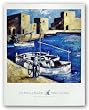 Tres Barcas y Bicicleta by Didier Lourenco 10"x10" Art Print Poster