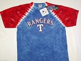 Texas Rangers Youth MLB Tye Die T-Shirt ( X Large )