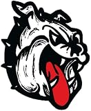 Bulldog Temporary Tattoos (Black/White)