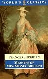 Memoirs of Miss Sidney Bidulph (0192823086) by Sheridan, Frances