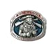 Wild Bill Hickock Pewter Belt Buckle