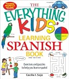 51W9VY4hTWL. SL160  The Everything Kids Learning Spanish Book: Exercises and puzzles to help you learn Espanol
