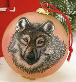 Wolf Christmas Ornament