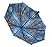 GALLERIA Umbrella Folding Rainy Evening, 1 EA