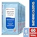 Pharma-C-Wipes Water Activated Bathing Cloths - Rinse Free - Thick, Pretreated Washcloths (6 Packs of 10 Wipes)