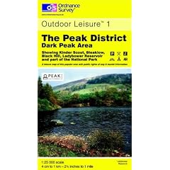 The Peak District: Dark Peak Area (Outdoor Leisure Maps)