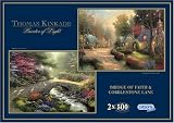 Gibsons Puzzle - Bridge of Faith & Cobblestone Lane - 2 x 500 Piece Jigsaws
