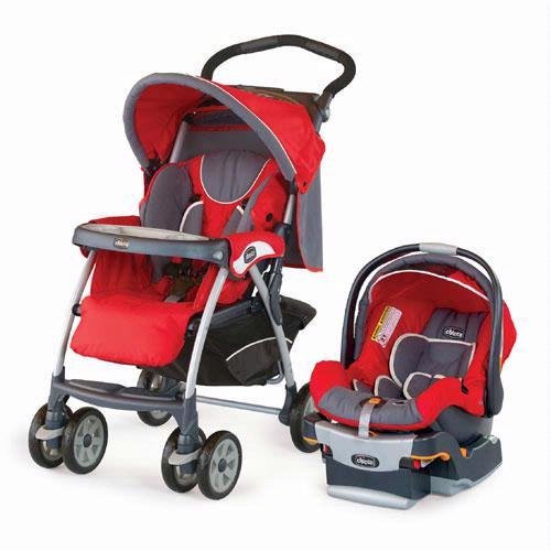 Chicco Cortina Keyfit 30 Travel System, Fuego.