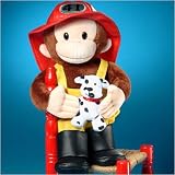 Curious George - Fireman George by Russ Berrie