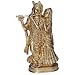 Brass Sculpture Lord Krishna and Radha 8 x 3.5 x 2 inches