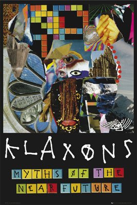 Klaxons (Myths of the Near Future, II) Framed Music Poster Print - 24