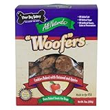 Three Dog Bakery Apple Oatmeal 'Woof'er Cookies, Baked Dog Treats, 13 ounces