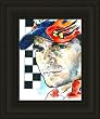 Jeff Gordon Framed Jeff Gordon Print By Michael Mellett NASCAR NASCAR