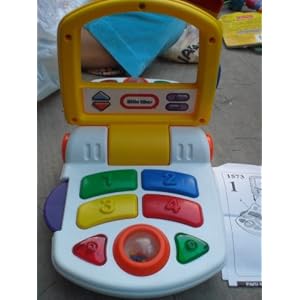Little Tikes Baby's First Laptop Vintage Learning Classic Toy by