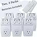 Read Wireless Remote Control Outlet Switch 120 watts Socket, Two 3 Packs (6 Outlets) ** BATTERY INCLUDED ** Designed for Appliances, Lamps, Air Conditioners, or any Electrical Equipment Details Wireless Remote Control Outlet Switch 120 watts Socket, Two 3 Packs (6 Outlets) ** BATTERY INCLUDED ** Designed for Appliances, Lamps, Air Conditioners, or any Electrical Equipment