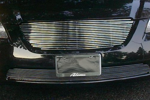02-04 Nissan Altima Billet Grille Combo Upper & Lower