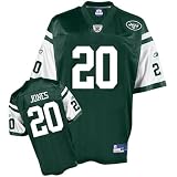 Reebok New York Jets Thomas Jones Replica Team Color Jersey
