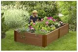18" H Rectangular Raised Garden