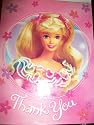 Barbie Thank You Notes/Cards