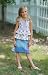 BGG Sweet Remembrance Jean Skirt