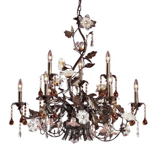  thanksgiving Lighting Cristallo 9 Light Chandelier 85003B000JZXL70
