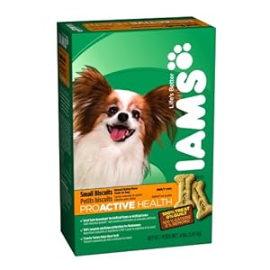 Iams Small Biscuits Adult Dog 4 Lbs (Pack of 6) Iams Small Biscuits Adult Dog 4 Lbs (Pack of 6)