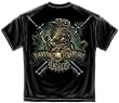 Marine Devil Dog First In Last Out - Military T-Shirt