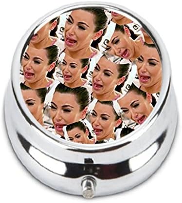 Kim Kardashian crying FASHION Custom Personalized Pill box Decorative Pocket or Purse - KateCase Design