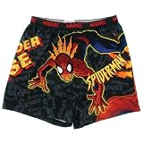  : Spider-man Black Spider Sense Cotton Boxer Shorts for Men (Med Only)