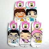 BIGBANG 【コレクション 靴下 5Pセット】 （レディース フリーサイズ）　[amazon.co.jp 梱包発送 ／ 各種決済対応] TOP OF THE POPS