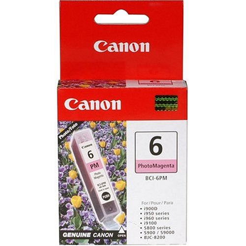 Canon Original BCI-6PM - Photo Magenta Ink Cartridge - 6