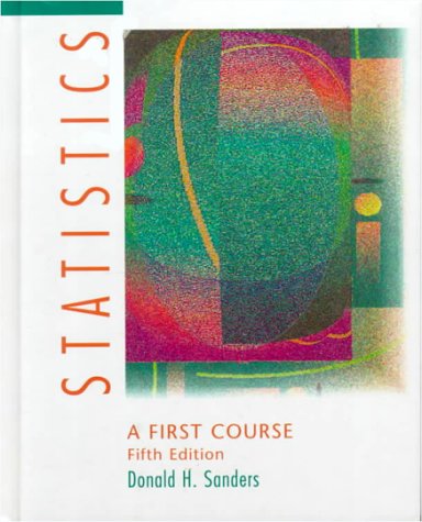 Statistics: A First Course