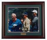 Golf, Gifts, & Gallery 2806F Jack, Arnie, and Tiger Framed Photography Print