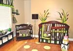 10pc Frog Nursery Crib Bedding Set Br...