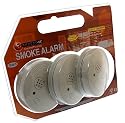 Connect-it Battery-operated Alarm Smoke Alarm Ref ES120 [Pack 3]