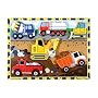 Melissa & Doug Construction Wooden Chunky Puzzle