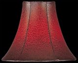 Review Furniture On The Web  / Burgundy Parchment Candelabra Shade