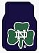 Notre Dame Fighting Irish 18 x 26 Floor Mats - Set of 2