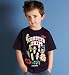 Mini Boys Pure Cotton Monster Chips T Shirt