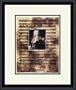 "Principals of Music-Handel" by Susan Hartenhoff - Framed Artwork