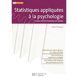 Statistiques appliqu�es � la psychologie et aux sciences humaines et socialespar Lucile Chanquoy